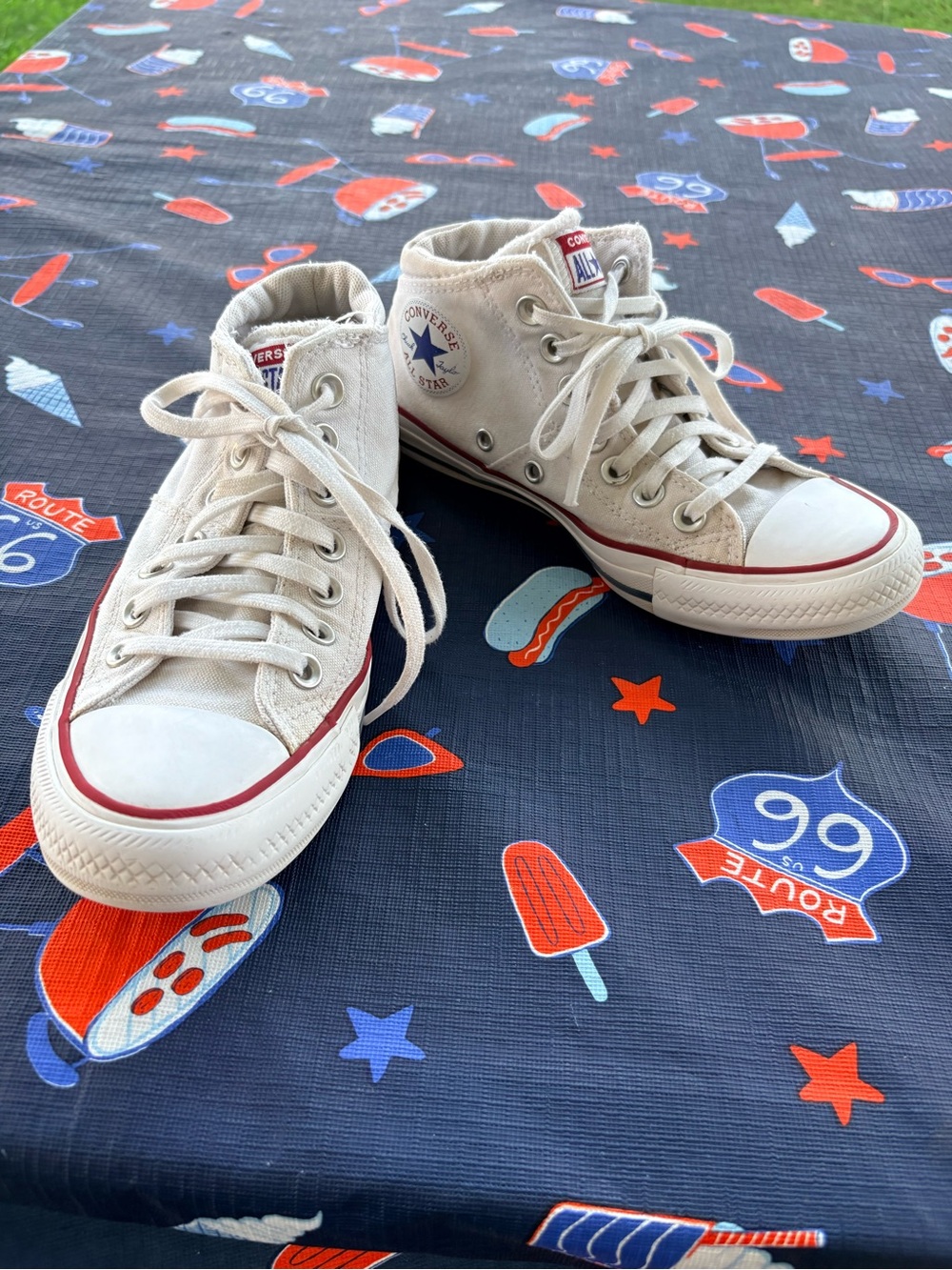 Converse Off-White ankle Top Sneakers